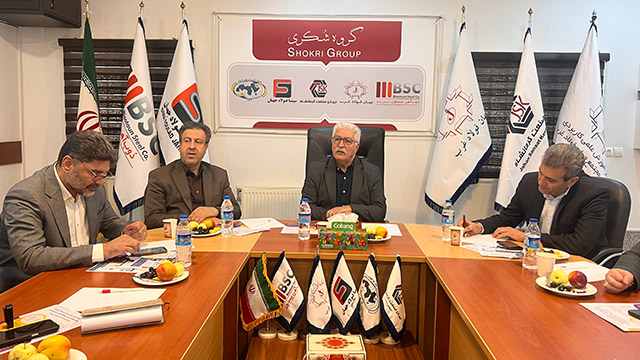 نشست هماندیشی مرکز آموزش علمیکاربردی جهان فولاد غرب با مدیران صنعت و دستگاههای اجرایی کرمانشاه